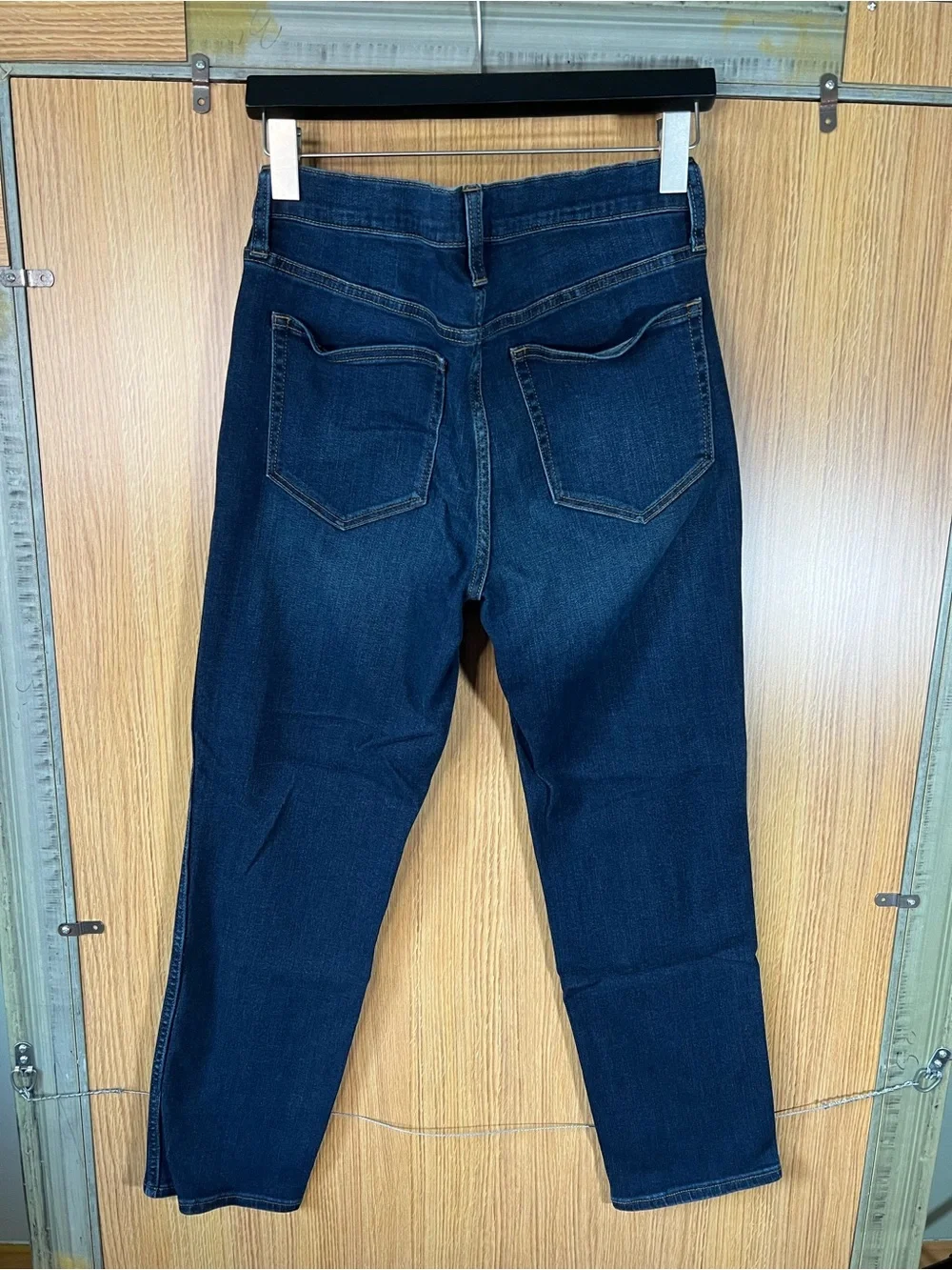 J. Crew High Rise Vintage Straight Leg Dark Denim Jeans Size 29